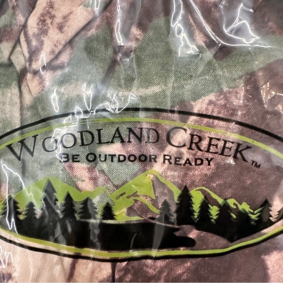 Mens Camo Lounge Pants Size Medium Camouflage Outdoor Pull On Hunter Woods - Picture 4 of 5